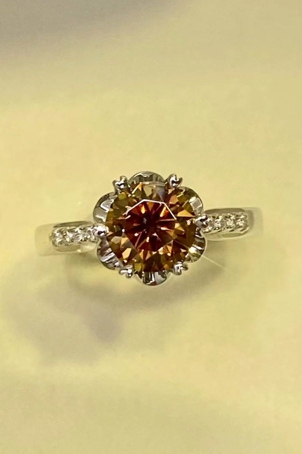 Shining For You 2 Carat Moissanite Ring - SHIRLYN.CO