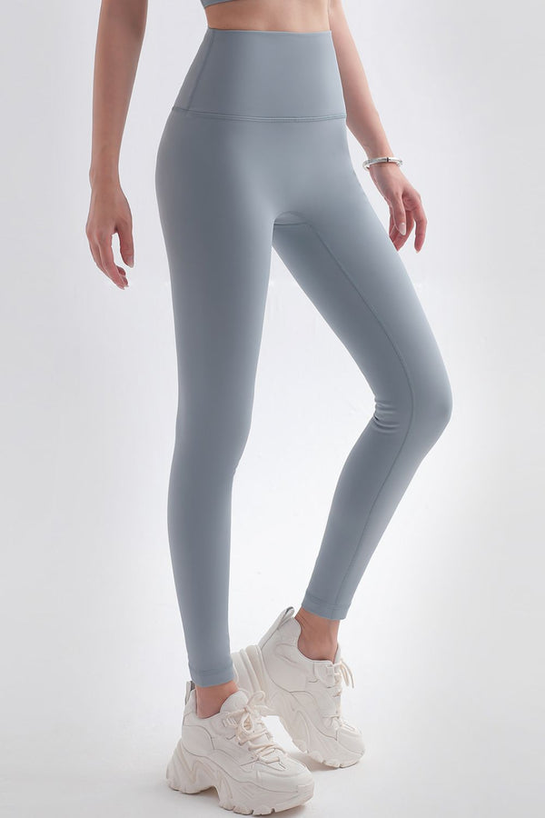 Highly Stretchy Elastic Waistband Yoga Leggings - SHIRLYN.CO