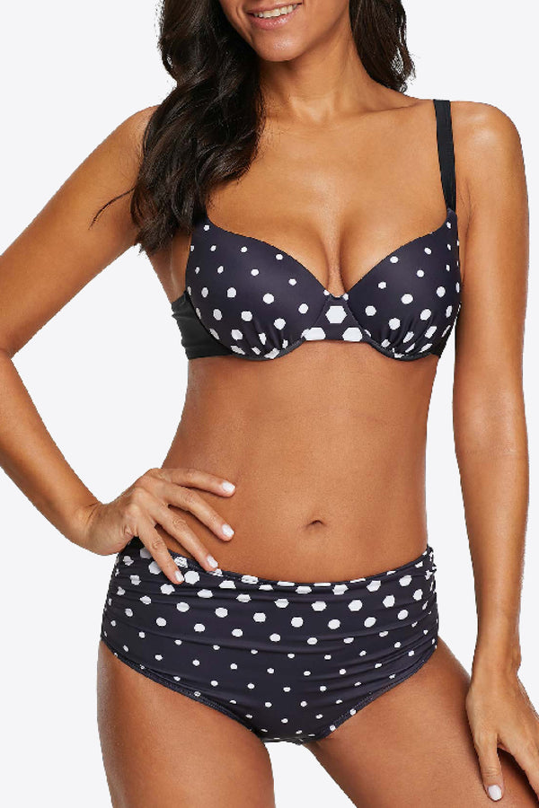 Polka Dot Bikini Set - SHIRLYN.CO