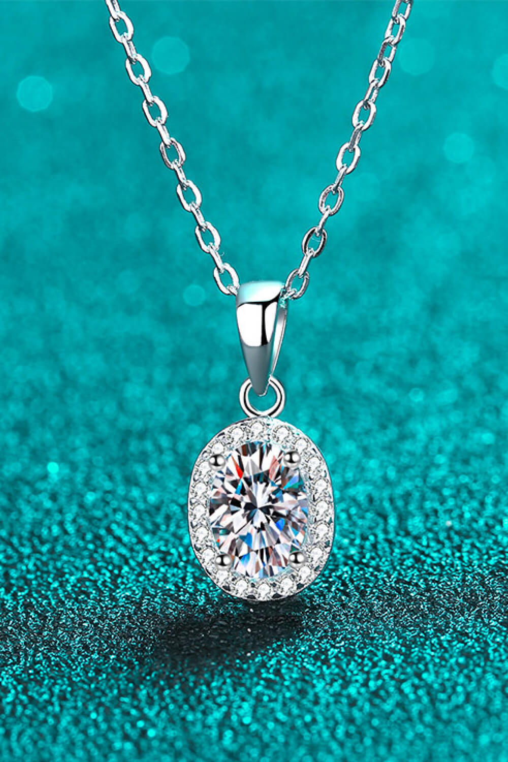 Be The One 1 Carat Moissanite Pendant Necklace - SHIRLYN.CO