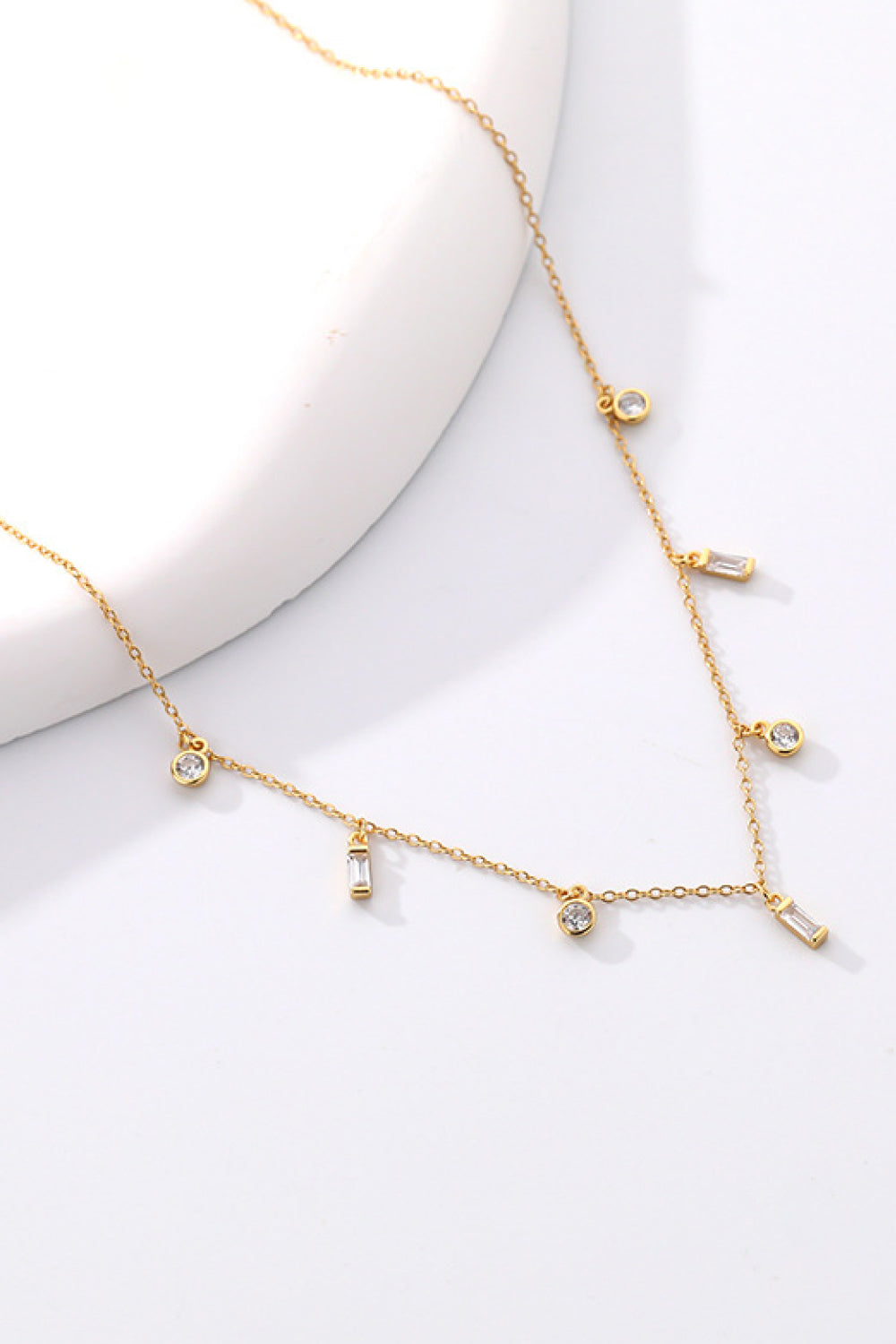 18K Gold Plated Multi-Charm Chain Necklace - SHIRLYN.CO