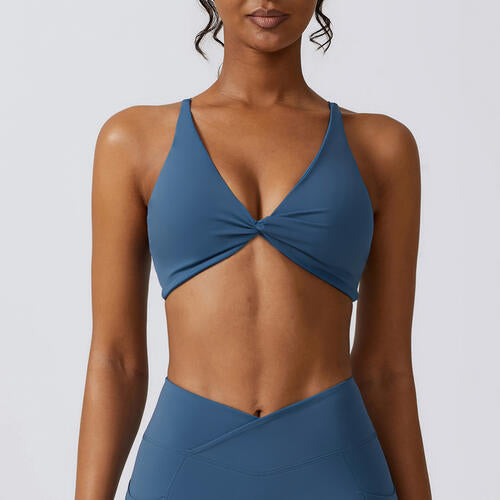 Spaghetti Strap Sport Bra